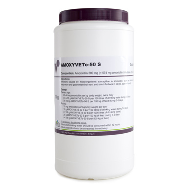 Amoxyveto-50 Extra Oral Powder, 1 kg