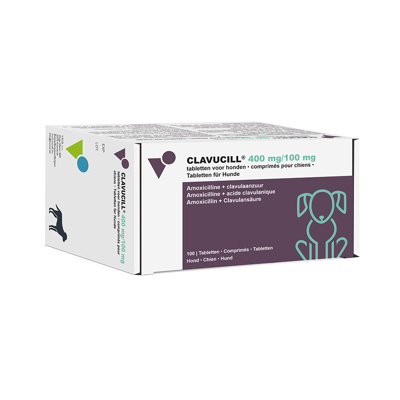 Clavucill 400 mg/100 mg, 50 x 2 tablets