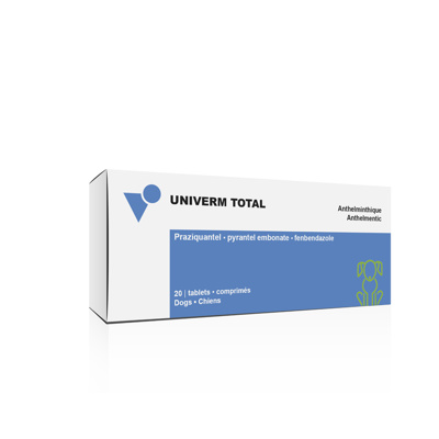 Univerm Total, 20 tablettes