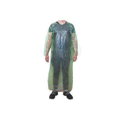 Obstetrical Gown Plastic SMI Green