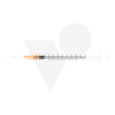 Syringes + Needle Terumo 3-Parts 1 ml 100 Pcs
