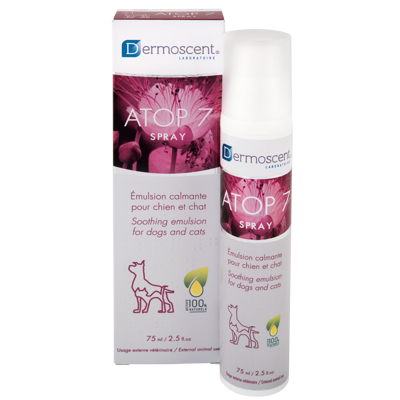 Dermoscent® Atop 7 Spray Chien & Chat 75 ml