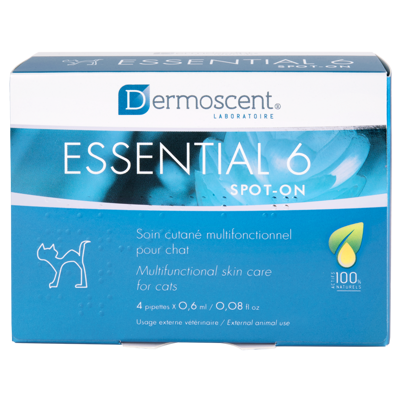 Dermoscent® Essential 6 Spot-On Cat 4 x 0,6 ml
