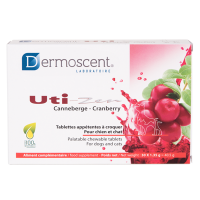 Dermoscent® Uti-Zen Chien & Chat 30 Tablets