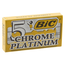 Lames De Rasoir Bic Platinum/Chrome 5 Pcs