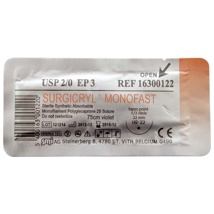 Surgicryl Monofast + Ronde Naald USP 2/0 EP 3 16300122