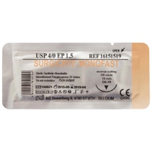 Surgicryl Monofast + Aiguille Coupante USP 4/0 EP 1,5 16151519