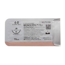 Monocryl Plus MCP3150H Rond 1/2c 26 mm USP 4/0 EP 1,5 Violet 70 cm