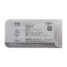 PDS II Z303H Ronde 1/2c 17 mm USP 5/0 EP 1 Violet 70 cm