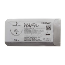 PDS II Plus PDP467H Cutting 1/2c 36 mm USP 0 EP 3,5 Violet 70 cm
