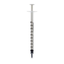 Syringes Kruuse 3-Parts 1 ml  100 Pcs
